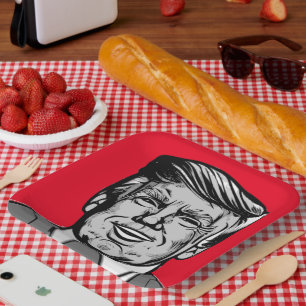 Assiettes En Carton awesoma, donald, trump, donald trump, président, p
