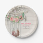 Baby Girl Douche BOHO Floral Dream Catcher Plumes