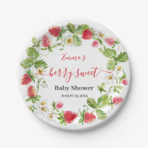 Baby Shower à la Fraise Été Sucré aux Baies