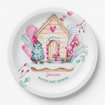 Baby Shower au Pays des Merveilles d'Hiver