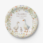 Baby shower Boho Fleur sauvage Goose
