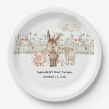 Baby shower des animaux de ferme |