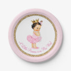 Baby shower d'or rose Princesse Ballerina