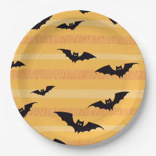 Assiettes En Carton Baby shower en plaque de papier pour l'Halloween d