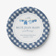 Baby Shower Jean Bleu