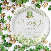 Baby shower Shamrock écocouleur