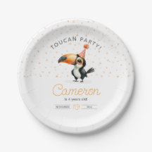 Baby Toucan, orange, fête d’anniversaire pour enfa