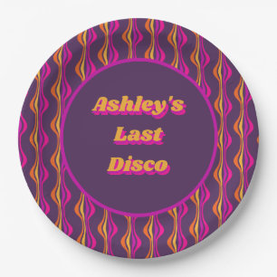 Assiettes En Carton Bachelorette super Disco