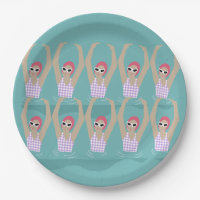 Baigneurs artistiques | Illustration de natation a