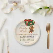 Bain de couleur Muchacho Ours Mexicain Baby Shower