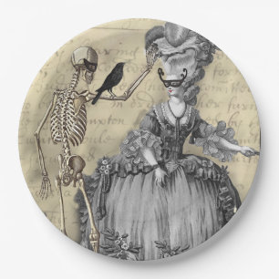 Assiettes En Carton Bal Masquerade