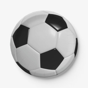 Assiettes En Carton Ballon de foot