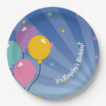 Balloon Anniversaire Fête Bleu foncé