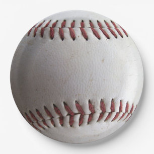 Assiettes En Carton Bals de baseball