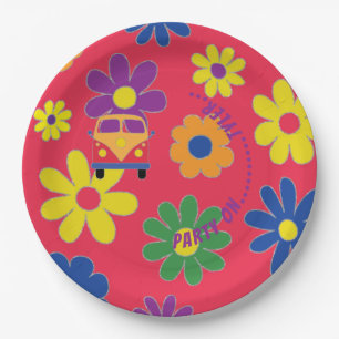 Assiettes En Carton Barre BM ou plaque de papier Bat mitzvah