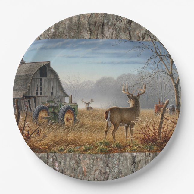 Assiettes En Carton Bataille Des Bucks (Devant)