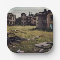 Bâtiments abandonnés | Destruction post-apocalypse