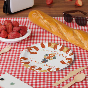 Assiettes En Carton Batterie d'ébullition de poisson d'eau Partie-Love