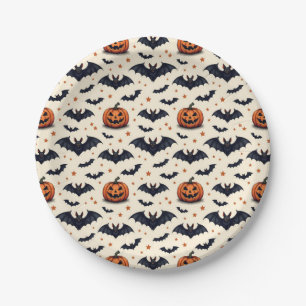Assiettes En Carton Beaucoup de chauves-souris
