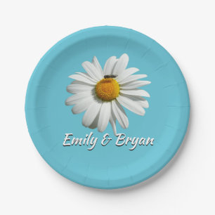 Assiettes En Carton Bee on Daisy Alaskan Summer Nature