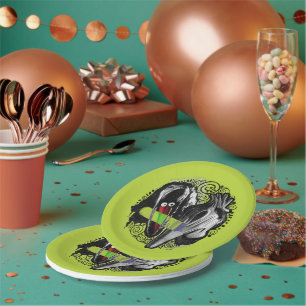 Assiettes En Carton Beetlejus   Adam & Barbara Scary