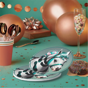 Assiettes En Carton Belle 3D Spirit Pony 7