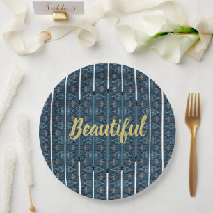 Assiettes En Carton Belles plaques de papier par Poète Adiela Akoo