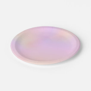 Assiettes En Carton Belles tonalités intertissées du Pastel