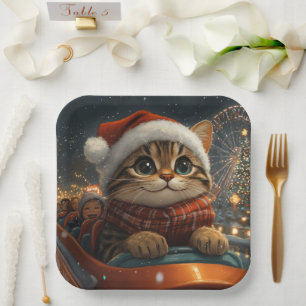 Assiettes En Carton Bengale Roller Dessous de verre Noël