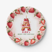 Berry 1er Anniversaire Plaque Lettre A Cake Design