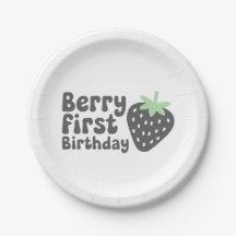Berry Premier Anniversaire - Cute à thème fraise