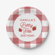 Berry Premier Anniversaire Plaque Papier