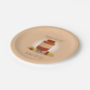 Assiettes En Carton Beurre d'arachide mou  Plaque de papier