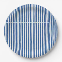 Bleu et blanc Bandes marines