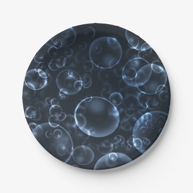 Assiettes En Carton Blue lenses (Devant)