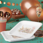 Boho Teddy Bear Girl Rose Bearly Wait Baby shower