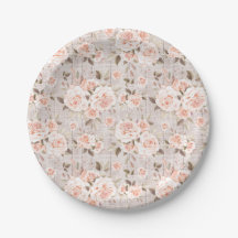 Bois rustique & Roses romantiques Shabby Chic Mari