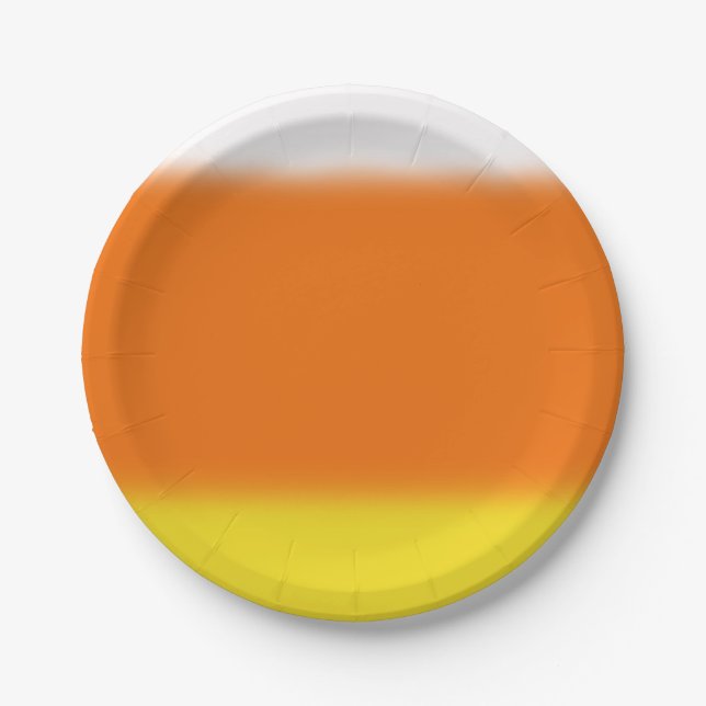 Assiettes En Carton Bonbons au maïs Ombre (Devant)