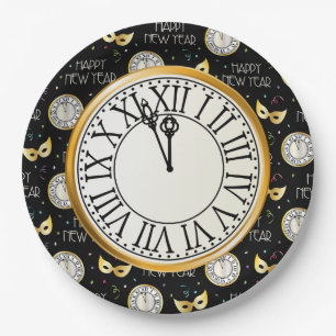 Assiettes En Carton Bonne année