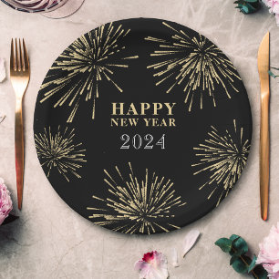 Assiettes En Carton Bonne année