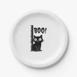 Assiettes En Carton Boo ! Drôle Masquer Peekaboo Effrayant Halloween C