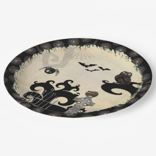 Assiettes En Carton Boo-Tilicious Halloween ÉVÉNEMENT PARTIE