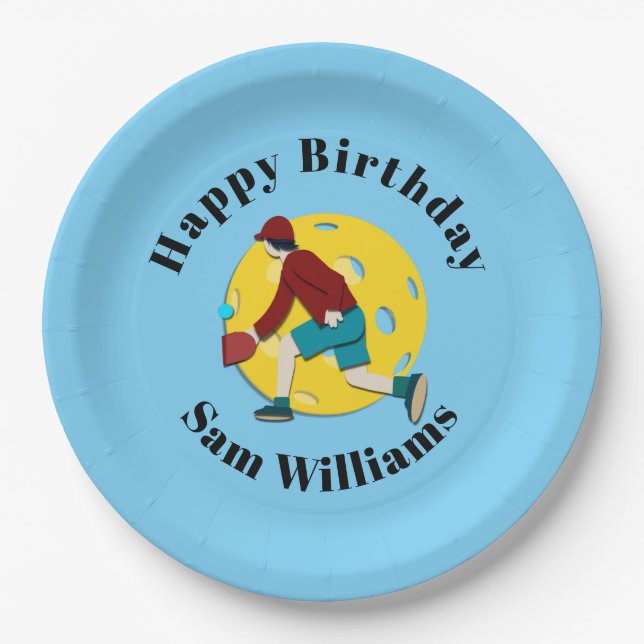 Assiettes En Carton Boule de pique (Devant)