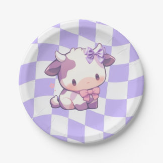 Assiettes En Carton Bows & Bull's Paper Plate