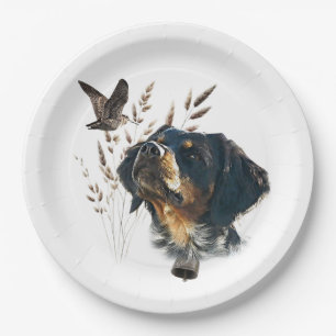 Assiettes En Carton Bretagne Espagnol et bécasse