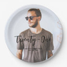 Brosse Lettrage photo personnalisée Papier de fête