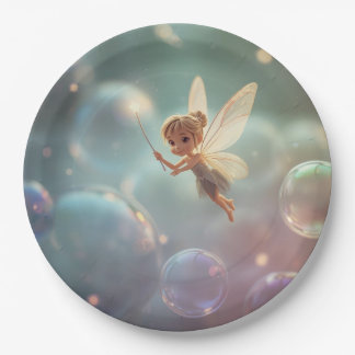 Assiettes En Carton Buble Fairy