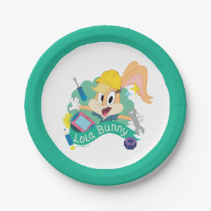 Assiettes En Carton BUGS BUNNY BUILDERS™ Graphisme du personnage Lola