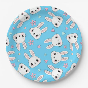 Assiettes En Carton Bunnies