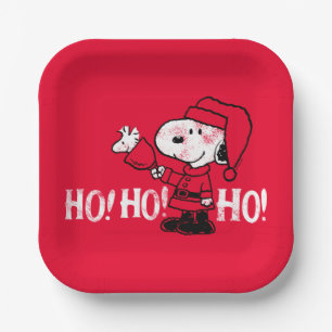 Assiettes En Carton cacahuètes   Snoopy & Woodstock Cloches à sonner